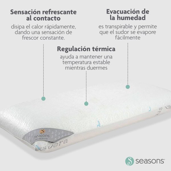 Almohada viscoelástica hilo frío COOLER - Imagen 13