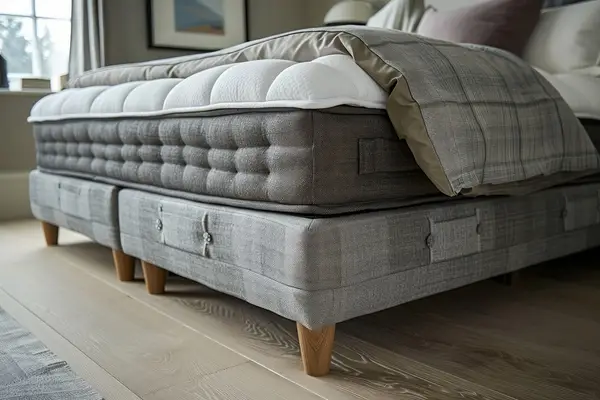 cama con colchón con canapé