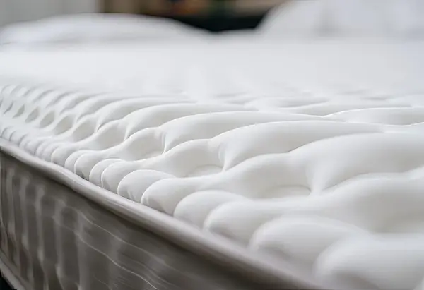 Textura de un colchón viscoelástica