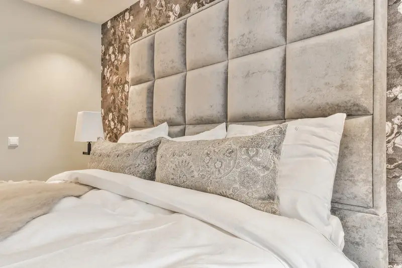 Cabecero de cama elegante