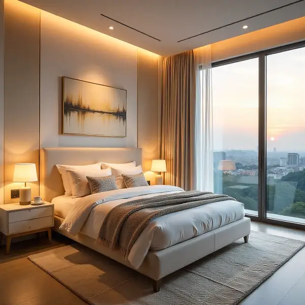 Cabecero de cama de matrimonio