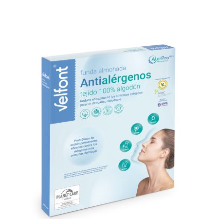 Funda almohada antialérgenos Velfont - Camapolis