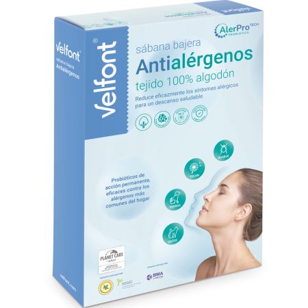 Sábana bajera antialérgenos Velfont - Camapolis